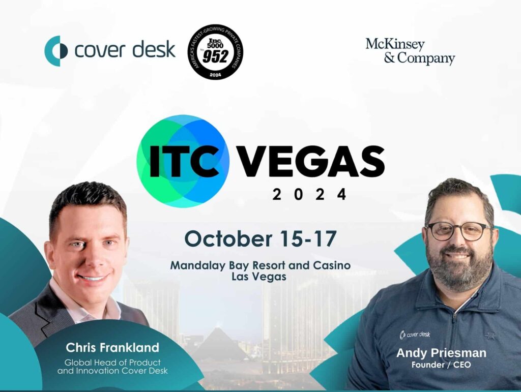 Cover Desk at ITC Vegas 2024